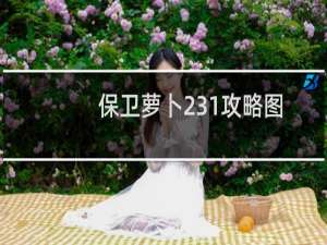 保卫萝卜231攻略图