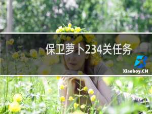 保卫萝卜234关任务