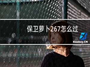 保卫萝卜267怎么过