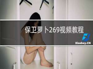 保卫萝卜269视频教程
