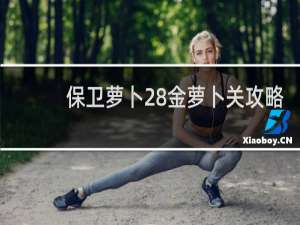 保卫萝卜28金萝卜关攻略