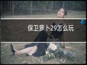 保卫萝卜29怎么玩