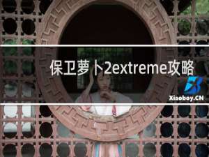 保卫萝卜2extreme攻略