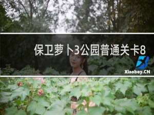 保卫萝卜3公园普通关卡8