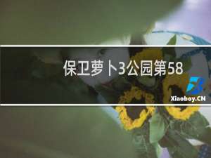 保卫萝卜3公园第58