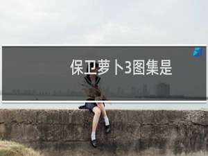 保卫萝卜3图集是