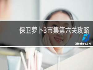 保卫萝卜3市集第六关攻略