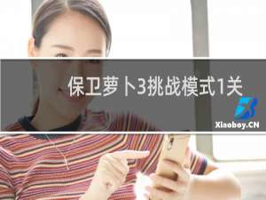 保卫萝卜3挑战模式1关