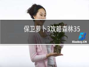 保卫萝卜3攻略森林35