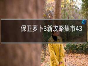 保卫萝卜3新攻略集市43