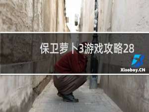 保卫萝卜3游戏攻略28