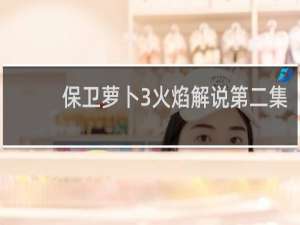 保卫萝卜3火焰解说第二集