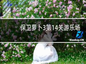 保卫萝卜3第14关游乐场