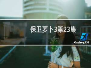 保卫萝卜3第23集