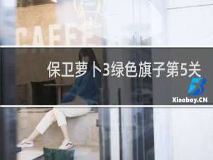 保卫萝卜3绿色旗子第5关