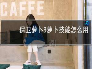 保卫萝卜3萝卜技能怎么用