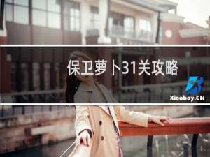 保卫萝卜31关攻略