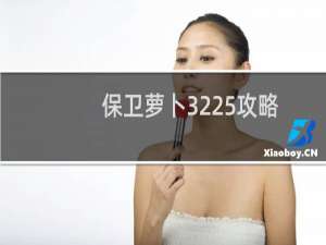 保卫萝卜3225攻略
