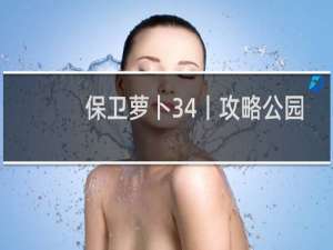 保卫萝卜34丨攻略公园