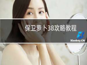 保卫萝卜38攻略教程