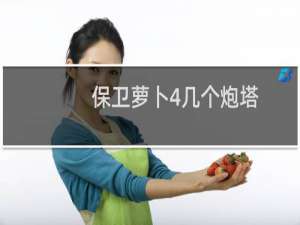 保卫萝卜4几个炮塔