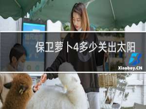 保卫萝卜4多少关出太阳