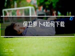 保卫萝卜4如何下载