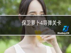 保卫萝卜4导弹关卡