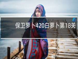 保卫萝卜4 白萝卜第18关