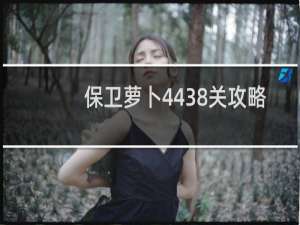 保卫萝卜4438关攻略