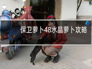 保卫萝卜48水晶萝卜攻略