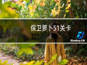 保卫萝卜51关卡
