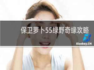 保卫萝卜55绿野奇缘攻略