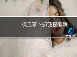 保卫萝卜57攻略教程