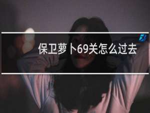 保卫萝卜69关怎么过去