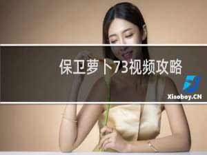保卫萝卜73视频攻略