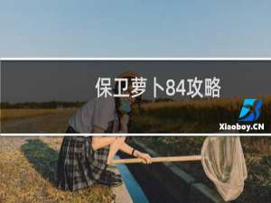 保卫萝卜84攻略
