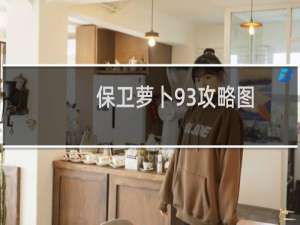 保卫萝卜93攻略图