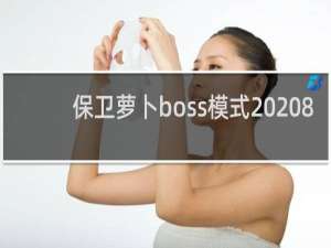 保卫萝卜boss模式  8