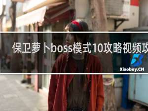 保卫萝卜boss模式10攻略视频攻略