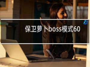 保卫萝卜boss模式60