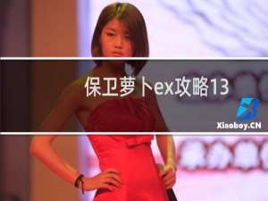 保卫萝卜ex攻略13