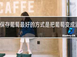 保存葡萄最好的方式是把葡萄变成酒出处
