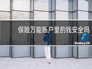 保险万能账户里的钱安全吗