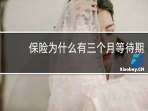 保险为什么有三个月等待期