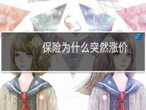 保险为什么突然涨价