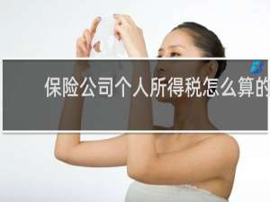 保险公司个人所得税怎么算的