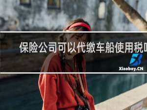 保险公司可以代缴车船使用税吗