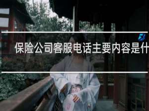 保险公司客服电话主要内容是什么
