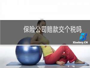 保险公司赔款交个税吗